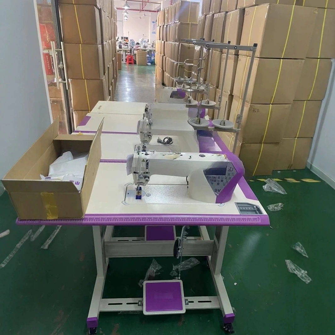 9V Computerized Flat Cart Industrial Sewing Machine Smart Sewing Machine