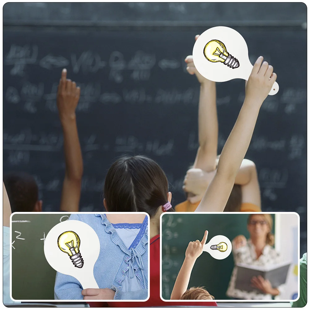 Students Children's Graffiti Whiteboard Writing Pads Answer Dry Erase Paddles Portable