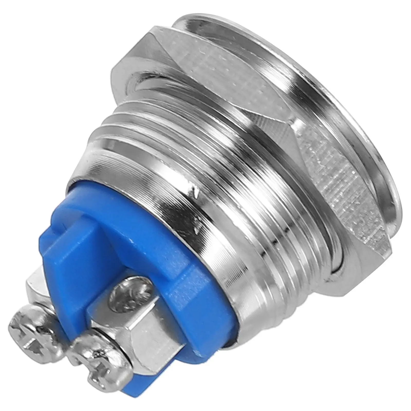 

Metal Push Button Switch Normally Open Closed Power Key Industrial Marine Electrical Components Mounting Hole