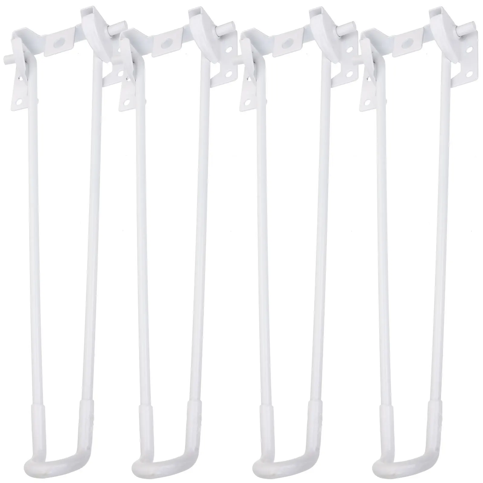 

4pcs Table Legs Metal Hairpin White for Furniture Legs For Table Desk Laptop Stability Modern Home Office DIY
