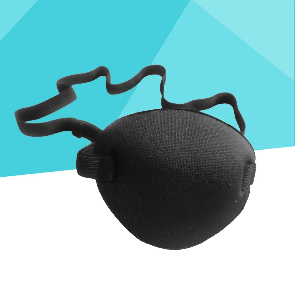 2pcs Eye Patch High-Elastic Sponge Eye Patch Cover for Man Male Adult (Black) Amblypia Eye Patch Lazy Eye Patch
