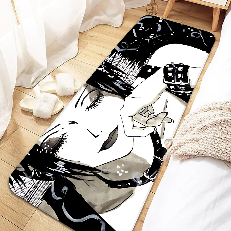 Anime Nana Osaki Door Mat Entrance Non-slip Doormat Washable Kitchen Carpet Living Room Hallway Rugs Bathroom Bath Door Mats