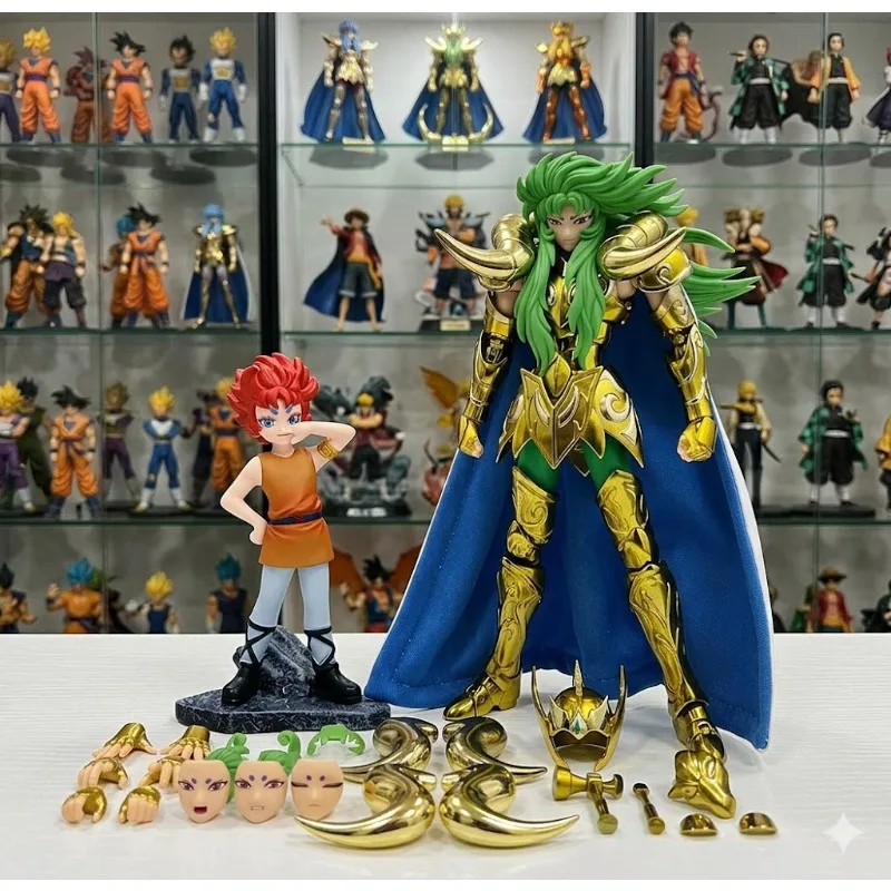 【In Stock】 Saint Seiya MST Myth Cloth EX Diecast Metal Armor Aries Shion Action Figure Collection Toy Gift - view 2