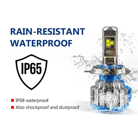 XTG T1 Automotive led Headlights h1h7h119006led Bulb Ultra-bright headlights refitted with high-brightness spotlight headlights 10 best sales led t1 - №1