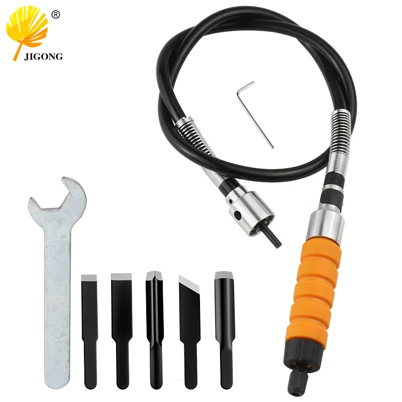Chisel woodworking root engraving knife tool engraving chisel wood chisel engraving knife with table mill hanging mill electric