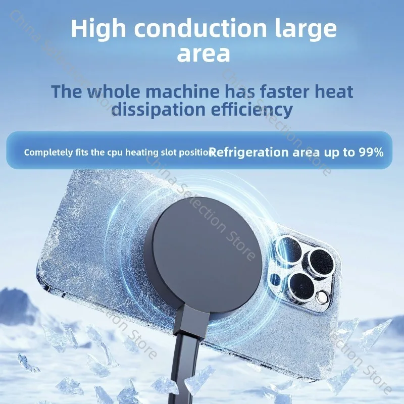 

Mobile phone radiator liquid-cooled water-cooled semiconductor freezing cooling for Apple Xiaomi