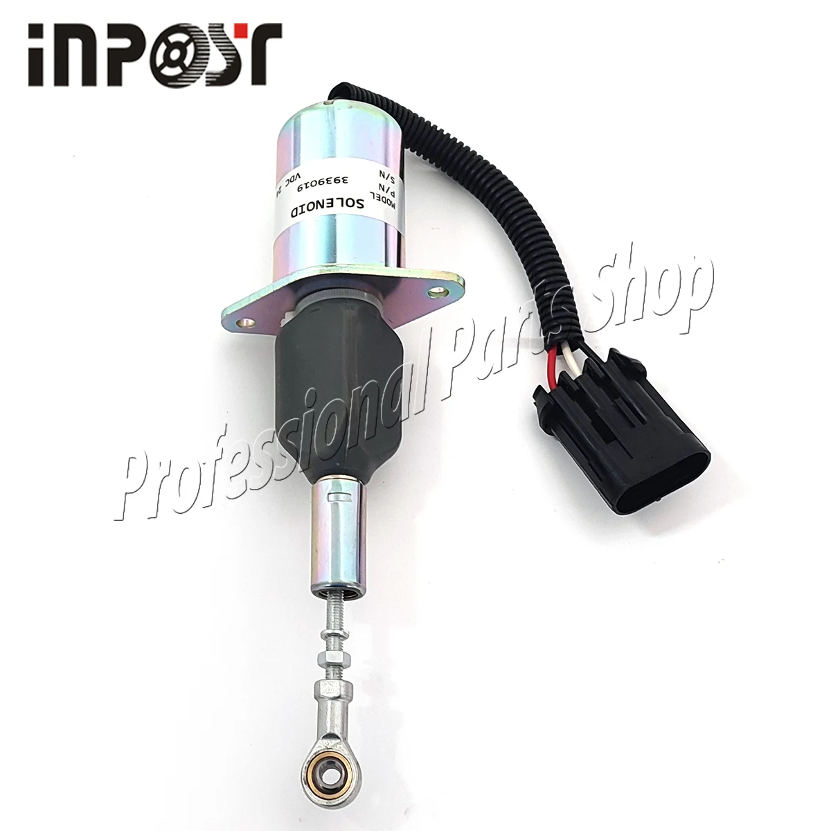 3939019   Elettrovalvola di arresto carburante 24V per motore Cummins Hyundai