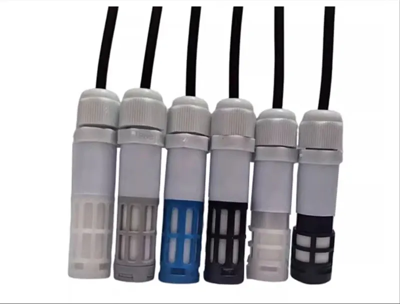 Módulo Sensor de temperatura y humedad SHT40 SHT30 SHT20 SHT35, Cable de sonda, sensores de capacitancia digitales impermeables, salida I2C de 1M