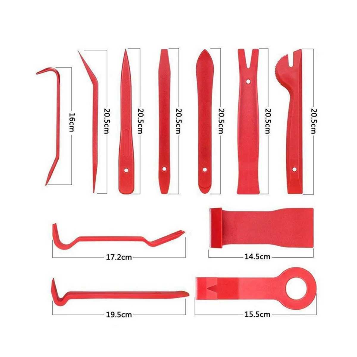 طقم أدوات إصلاح التفكيك ، لوحة حدق ، مشبك مطاطي ، مسمار الباب ، مفك البراغي ، مشبك قفل ، 11 قطعة