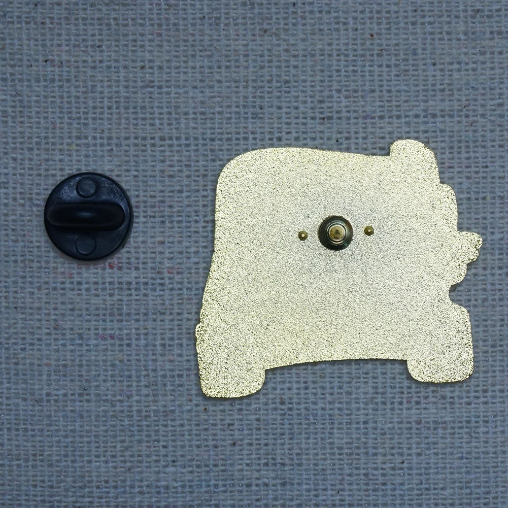 Possum Enamel Pin - Perpetual Mood Screaming Opossum with Screen-printed