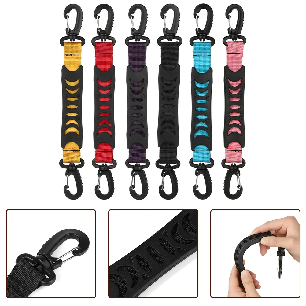 For Inline Speed Skates Skate Carrying Straps Ski Boot Strap Length 12cm Lightweight Labor-saving Nylon Material Various Colors