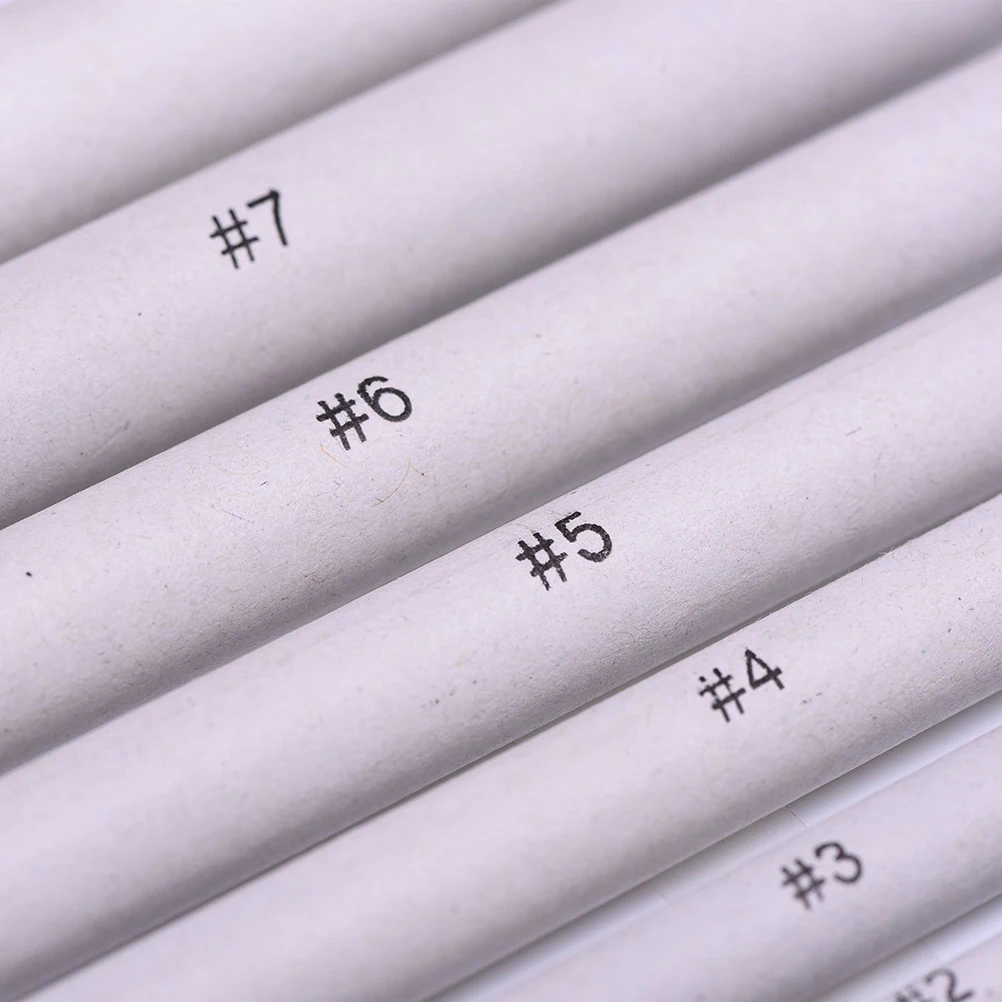 

18Pcs Sketch Blending Pencil Set Soft Gray Paper Felt for Blending Smoothing Dry Media Art Drawing Craft Design Tools