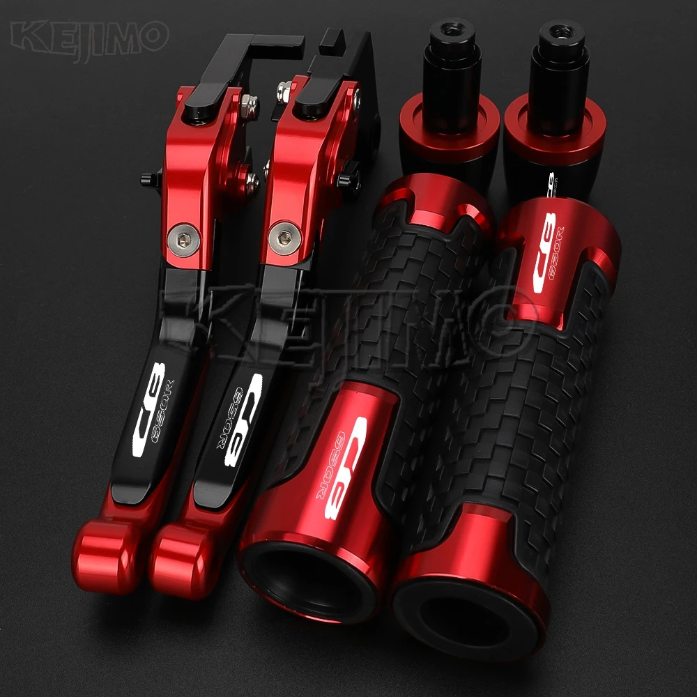 

For Honda CB650R CB 650R 2023 2024 CB 650 R 2018-2021 2022 Motorcycle Adjustable Folding Clutch Brake Lever Handlebar grips ends