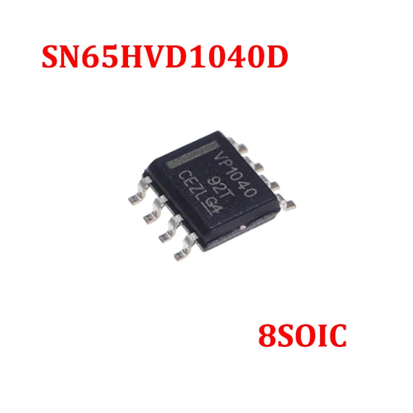 10PCS/100PCS SN65HVD1040D VP1040 IC TRANSCEIVER HALF 1/1 8SOIC 100% New Original Chips