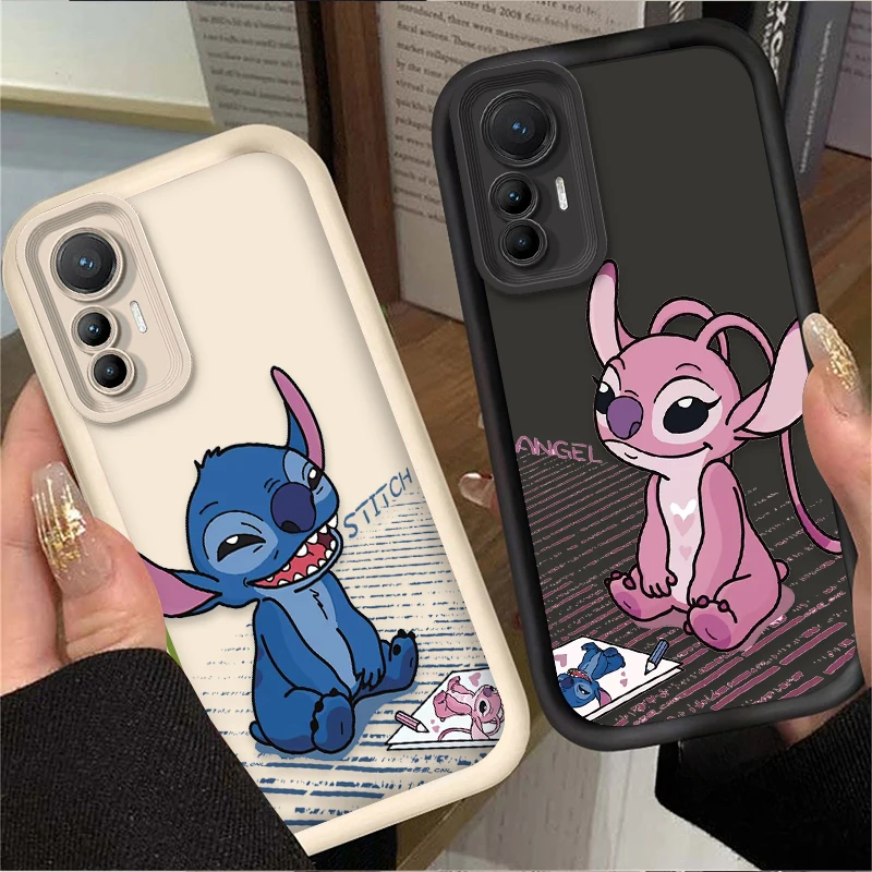 Funda de teléfono de punto de dibujos animados de Disney para Xiaomi Mi 15 Ultra 14 13 12 12S 12X 11 Lite 5G NE 13T 12T 11T 14T Pro cubierta trasera a prueba de golpes
