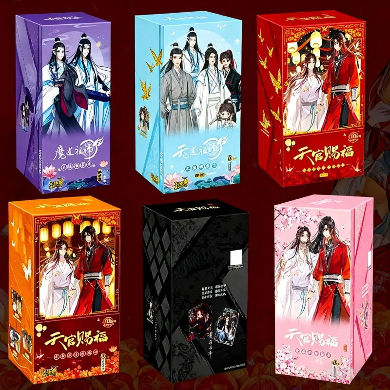 

Genuine Mo Dao Zu Shi Card Limited Version New Year's Golden Festival Wei Wuxian Lan Wangji Anime Collection Card Toys Presents