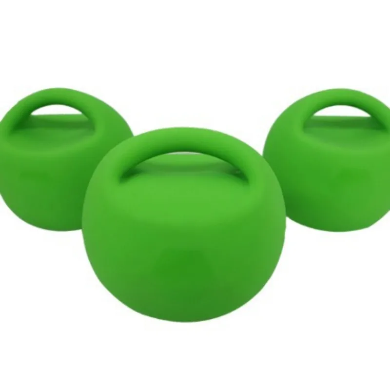 10pcs Green Track and Field Soft Inflatable Kettlebell