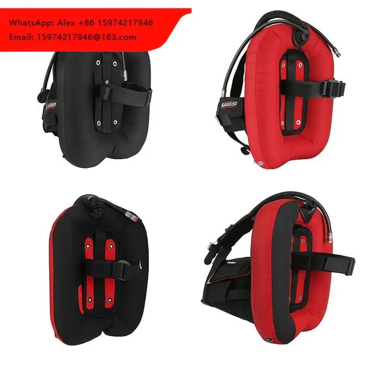 Scuba Diving BCD Jacket | Adjustable Buoyancy Compensator Vest With Tank Harness | Back Inflation Buoyancy Control Device