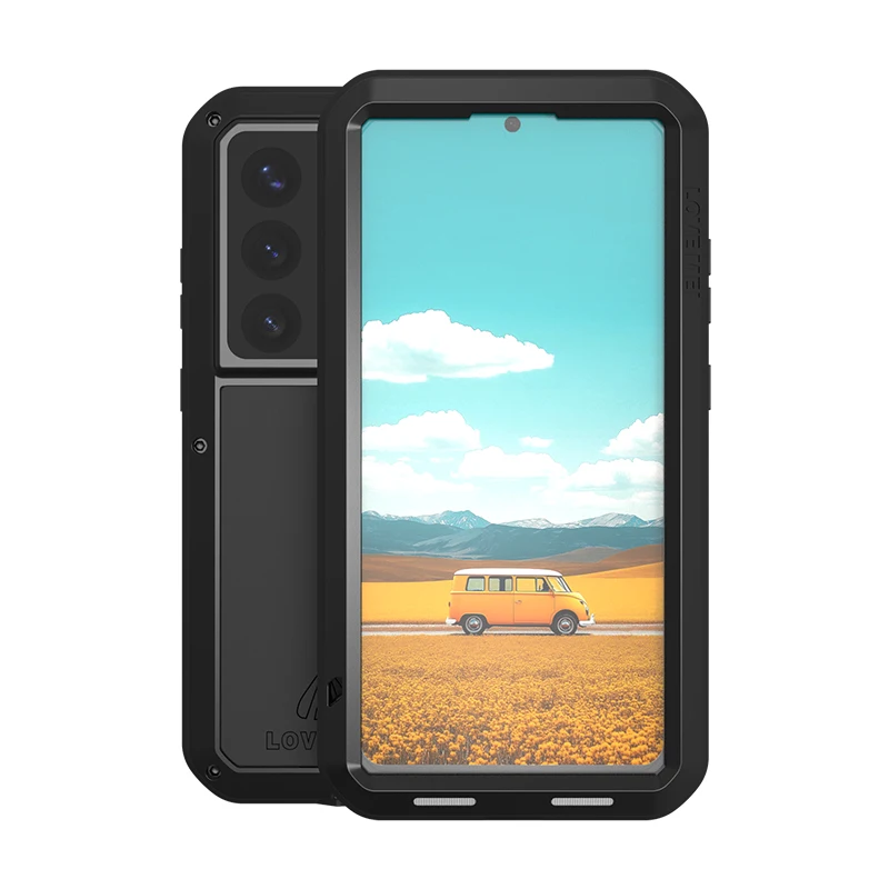 

Lovemei Armor Metal Shockproof Powerful Case For Samsung Galaxy S26 Ultra / S26 Plus Heavy Duty Protection Aluminum Case Cover