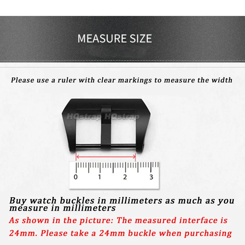 316L Stainless Steel Buckle 20mm 22mm 24mm 26mm for Panerai PAM Matte Polished Pin Clasp Metal Silver Black Button Accessories