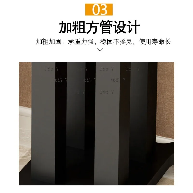 Surround sound floor standing support, shock-absorbing holder for household bookshelf speakers