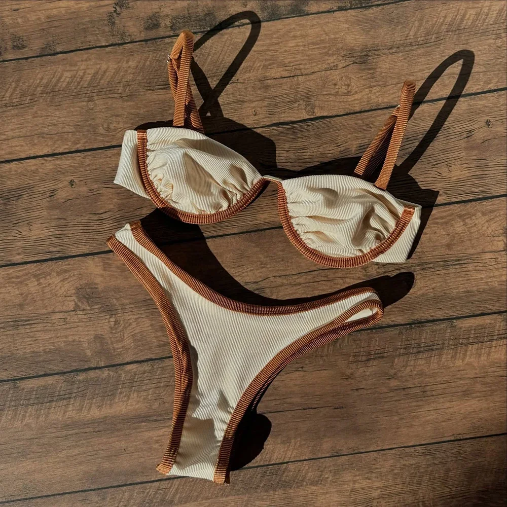 

2025 Bikinis Sexy Women Swimsuits Swimwear Bikini Set Chain Bathing Suit Beachwear Brazilian Biquini Female Beachwear 2025