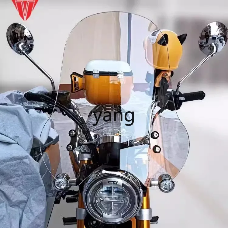 CX 125 Motorcycle front windshield, handlebar mounted remarks Handlebar diameter