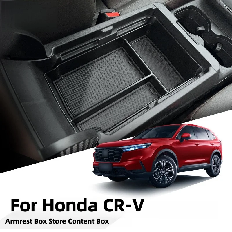 

Hot Sale Car Center Console Armrest Storage Box Tray For Honda CRV 2023 Armrest Center Storage Box