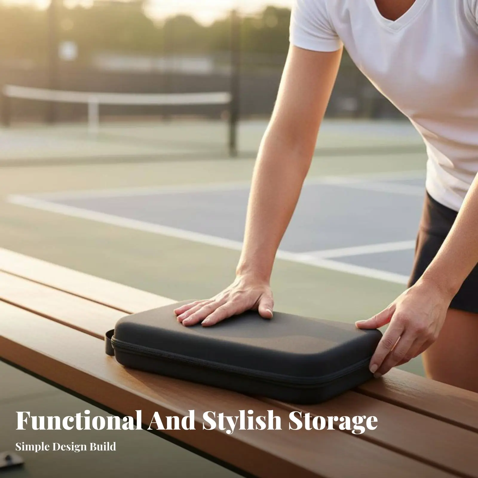 

Чехол для ракеток для пиклбола, большая вместительная сумка для ракеток для пиклбола, спортивный аксессуар, пенопластовый материал, амортизирующий материал для путешествий