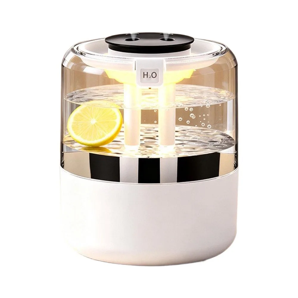 Top Fill 4L Cool Mist Humidifier with Night Light for Large Rooms 3 Adjustable Mist Modes Even Humidity Distribution