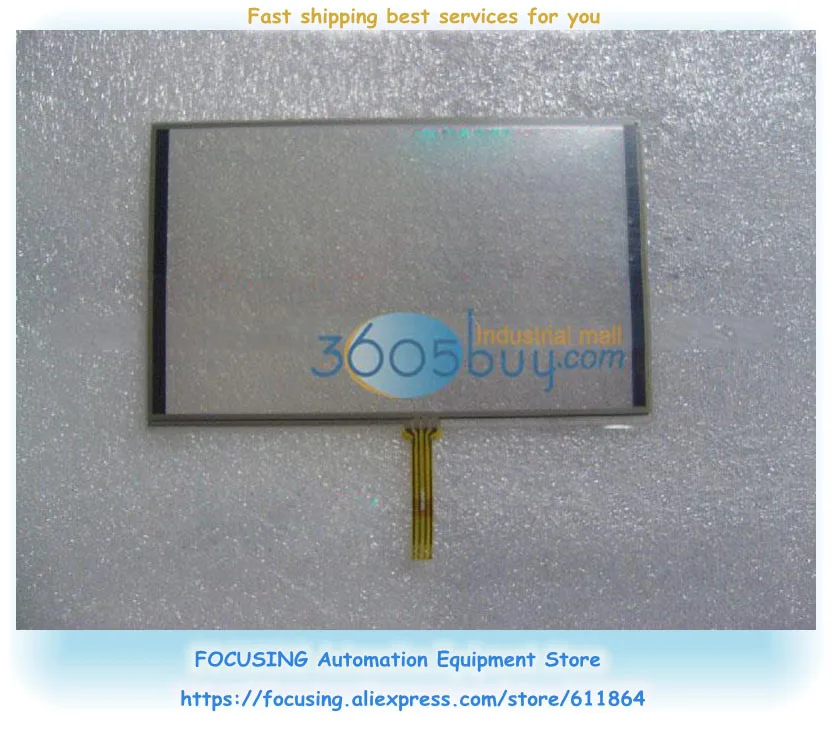 5 Inch 800480F-OB-OC-40 Display TP Resistive Touch Screen Glass New