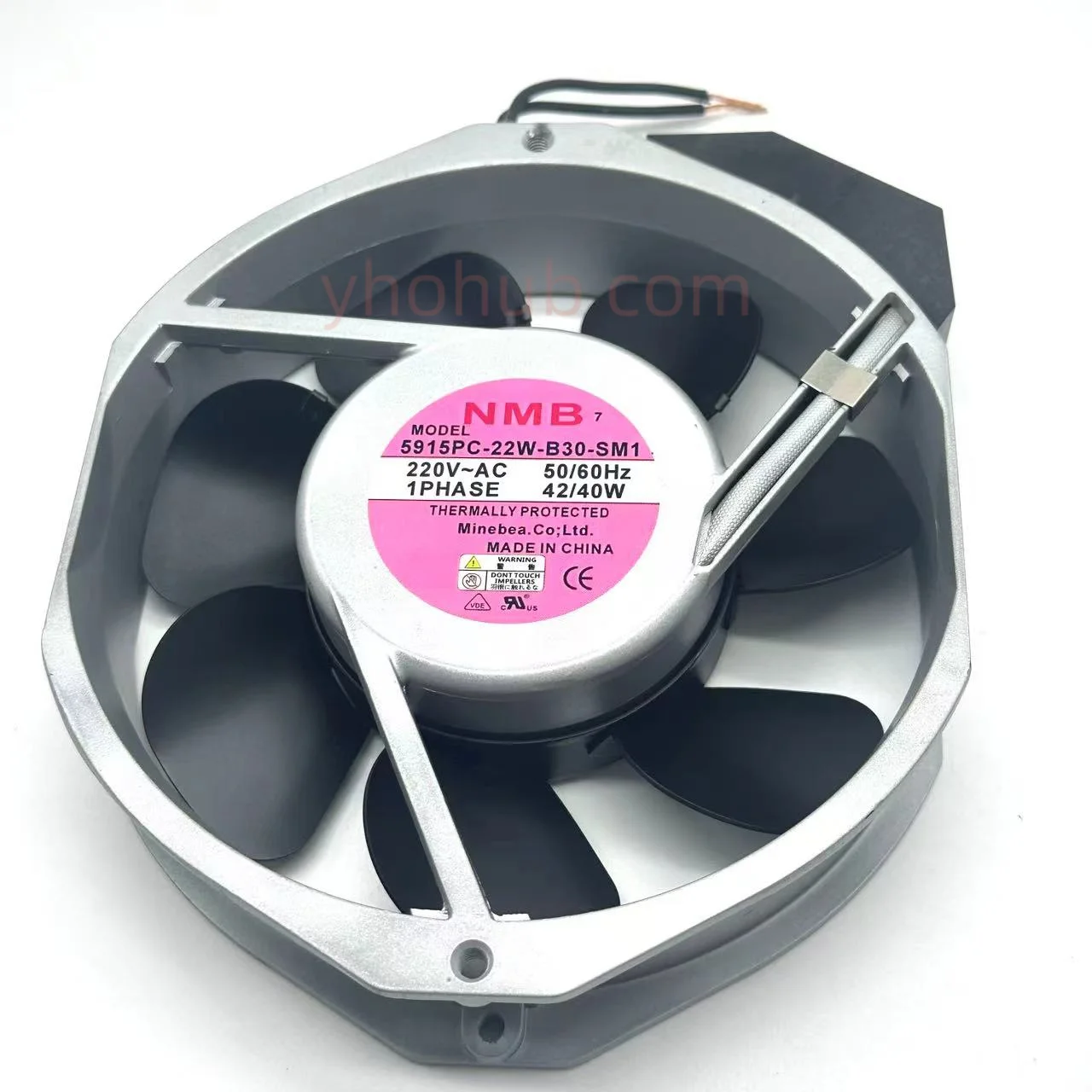 

NMB 5915PC-22W-B30-SM1 AC 220V 42/40W 172x150x38mm Server Cooling Fan