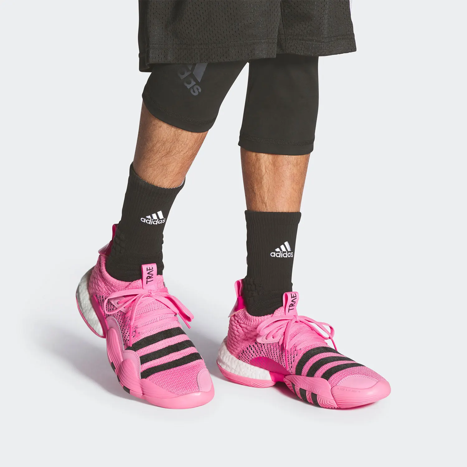 Adidas oficial genuino TRAE YOUNG 2 zapatos de baloncesto profesionales con cojín para hombres y mujeres IE1667
