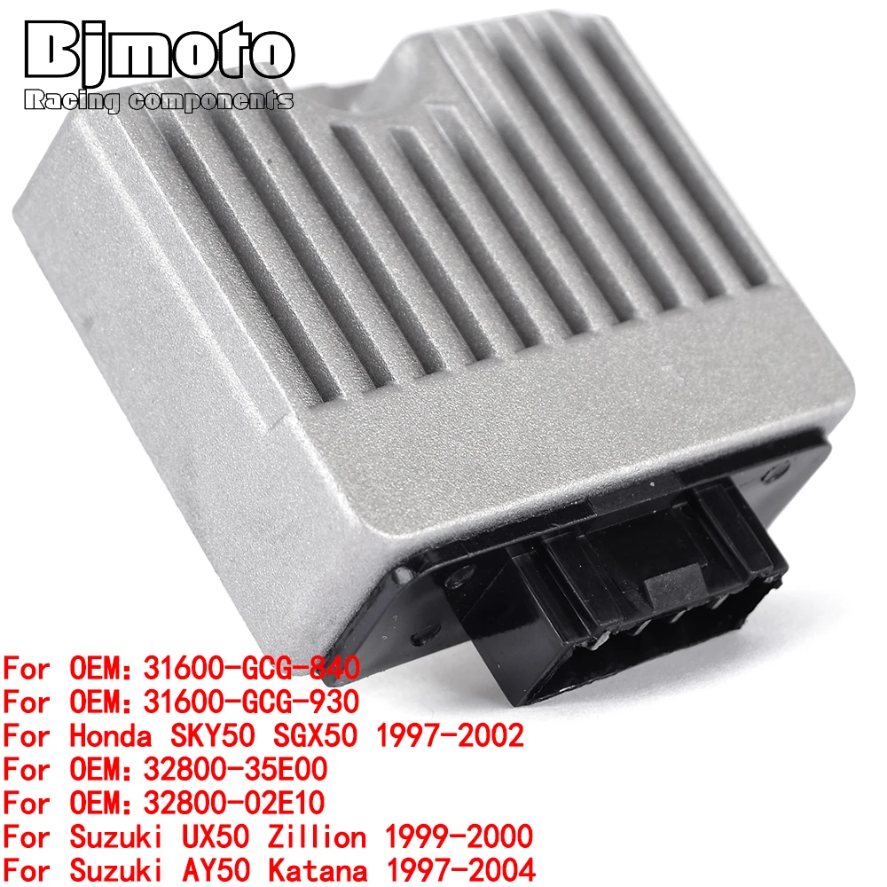 

For Aprilia SR Motard 4T 4V Sport City ONE 4T 4V 50 Motorcycle Voltage Regulator Rectifier For Piaggio FLY 100 ZIP 50 ZIP 50 4T