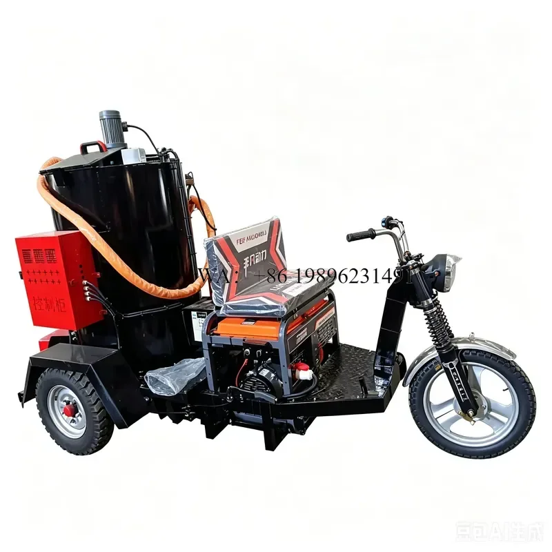 Wmwmnu for Longshun 200 300 Liter Hot Bitumen Distributor Melting for Road Repair Pavement Spraying Function