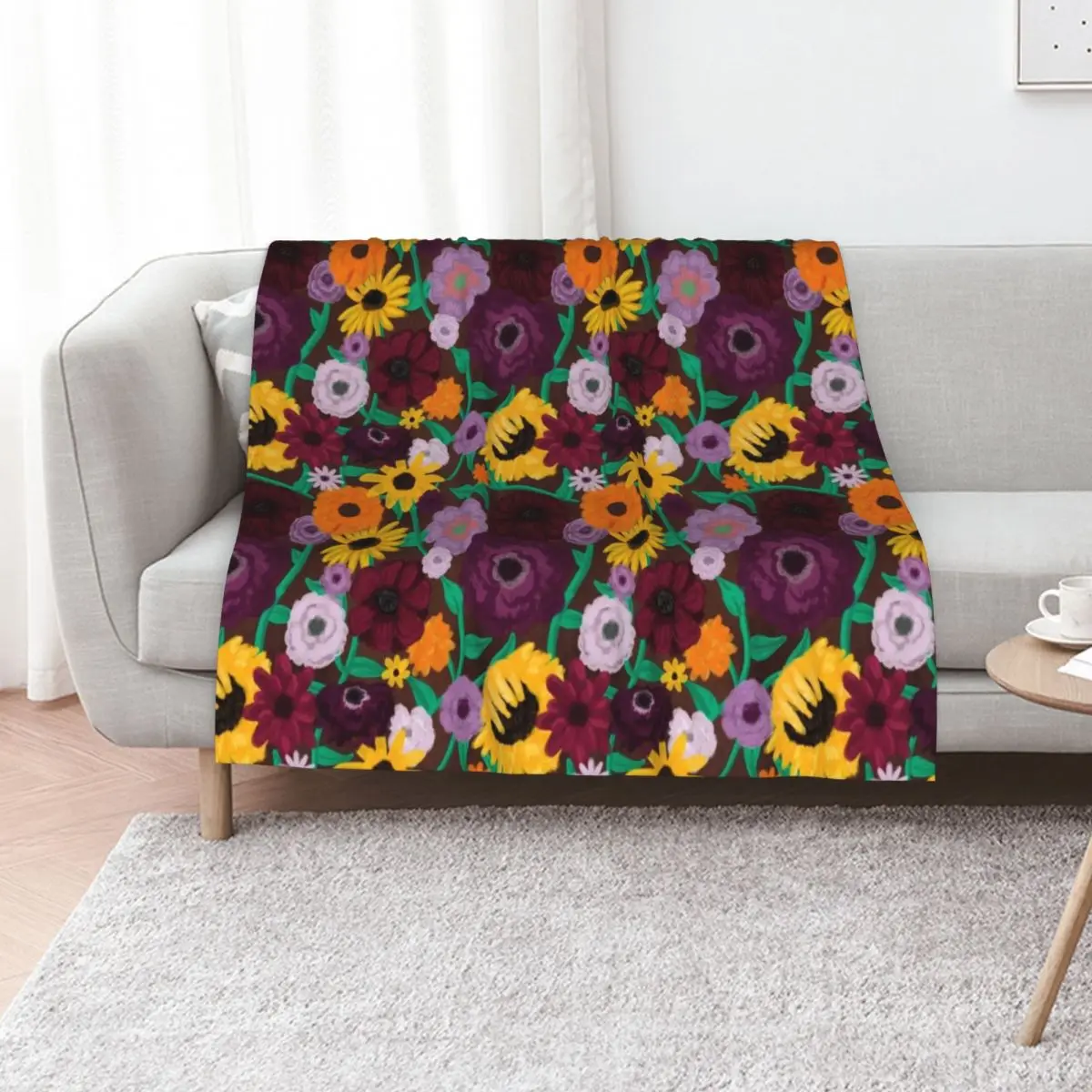 Surprise Song Piano Flowers Acoustic Set Throw Blanket Thin Soft Plaid Luxury Throw Cute Bed covers Soft Big Blankets