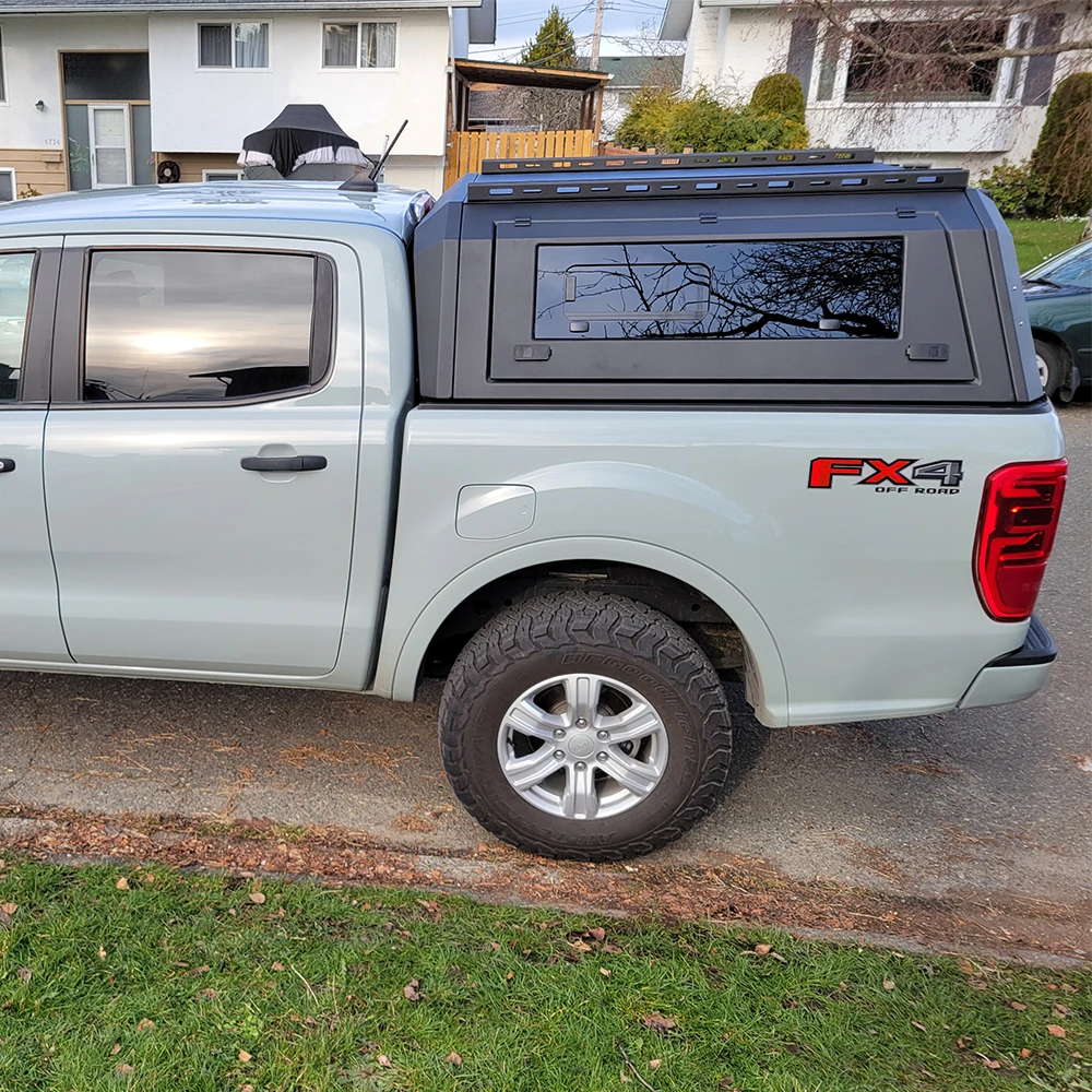 Off-road Truck Topper with Storage Box for Nissan Frontier 2022-2026 CANOPY 4X4 Accessories Camper Shell Nissan Frontier
