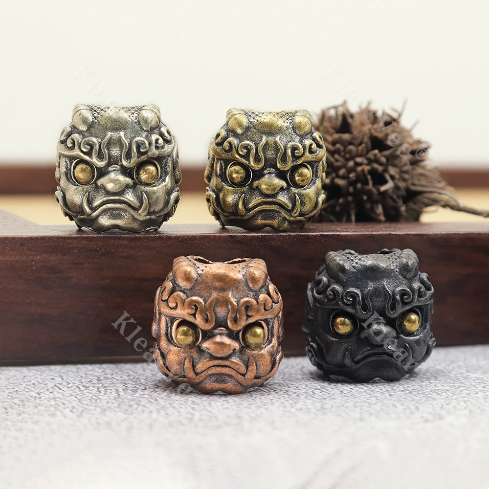 

Латунный EDC кулон из паракорда Pixiu нож кулон браслет из бисера сабля кулон брелок аксессуар