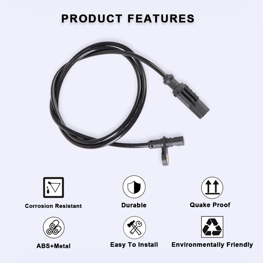 For QJMOTOR QJ800GS-G QJ800 QJ600RS QJ600 600RS Rear ABS Wheel Speed Sensor Wire Silicone Signal Cord Motorcycle Accessories