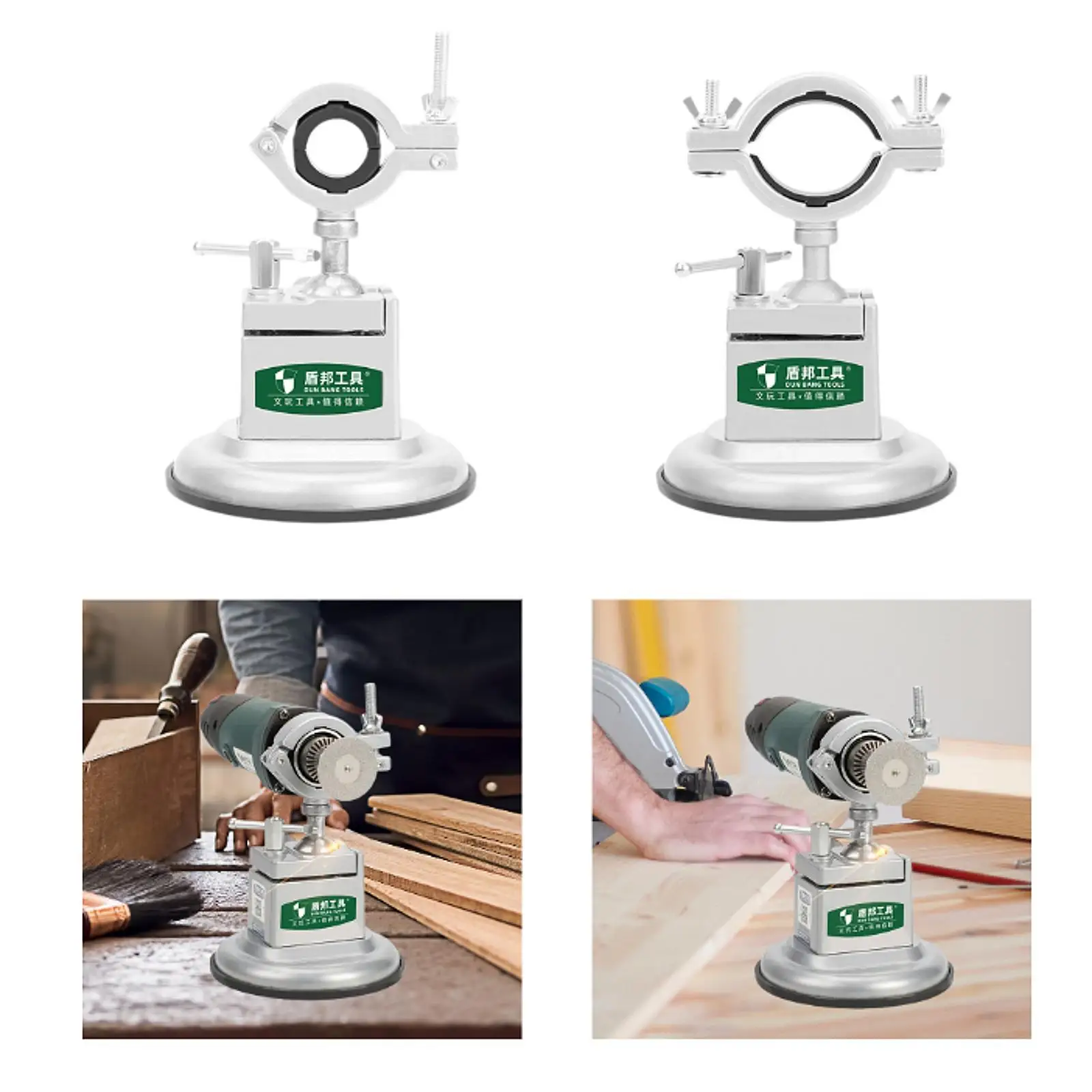 Vacuum Base Vise with 360°swiveling Head Sturdy Multifunctional Accessories
