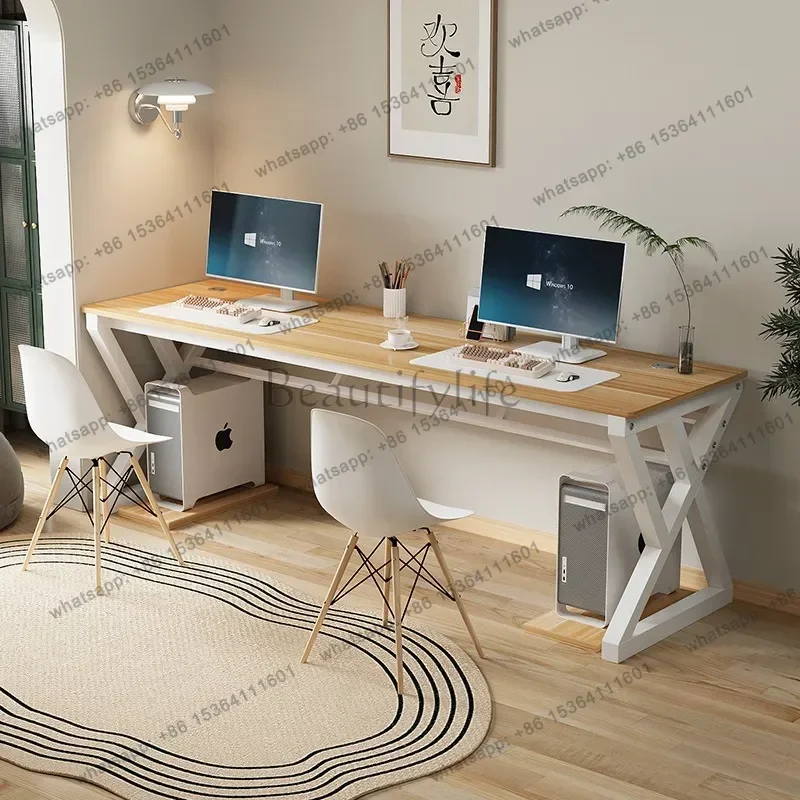 FG Minimalist Adjustment Office Desk Corner Women Business Design Office Desk Minimalist White Nordic Ufficio Postmodern Furnitu