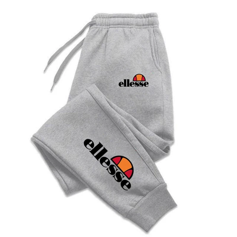 Мужские брюки ellesse весна-осень 2023, новые мужские повседневные брюки, спортивные штаны для бега, уличные брюки в стиле Харадзюку в стиле хип-хоп