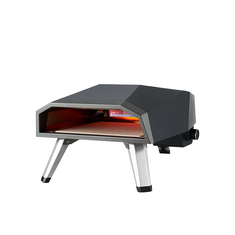 Stainless Steel Household New Pizza Machine Gas Outdoor Pizza Oven Sold Together with Pizza Stone