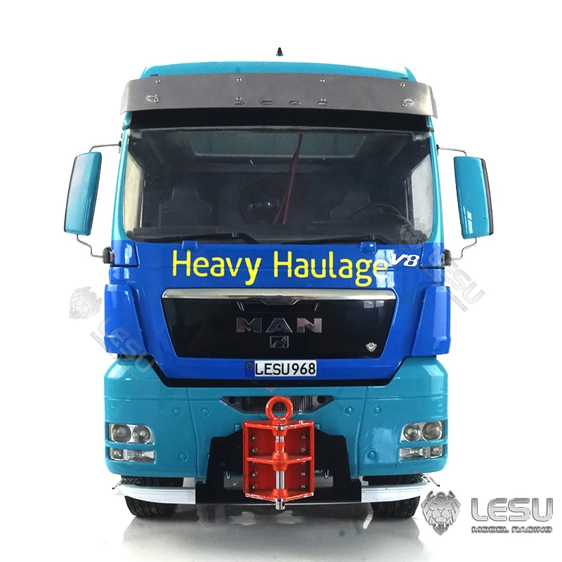 

Lesu Metal Cabin Sun Visor A Spare Parts For 1/14 Tamiyaya RC Man Tgx Tractor Truck DIY Model TH19248