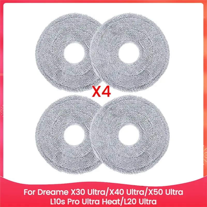 

Сменные салфетки для швабры A65Z для Dreame X30 Ultr/X40 Ultra/X50 Ultra, L10s Pro Ultra Heat/L20 Ultra, аксессуары для швабр