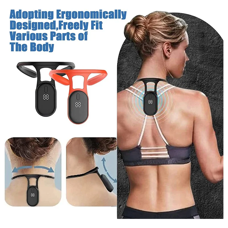 ABKR- أداة محمولة لتشكيل الجسم والرقبة اللمفاوية، جهاز تدليك لتخفيف حزام تصحيح الموقف