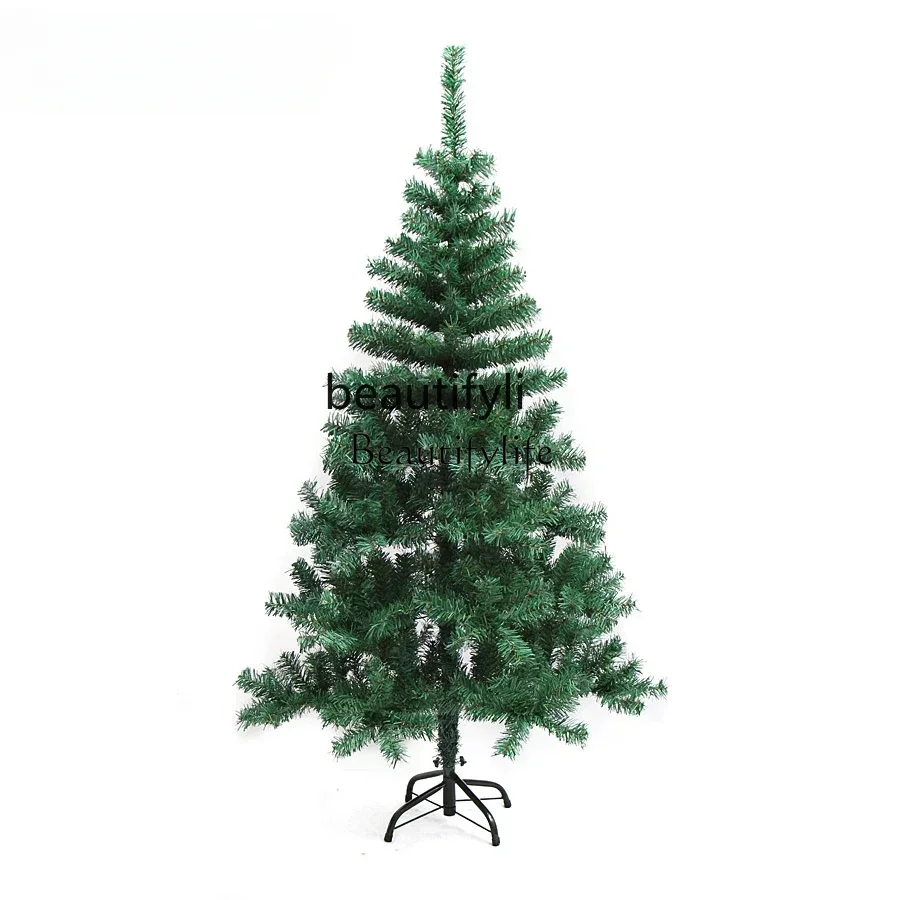 

150cm Green Encryption PVC Bare Christmas Tree Encryption 350 BranchesH