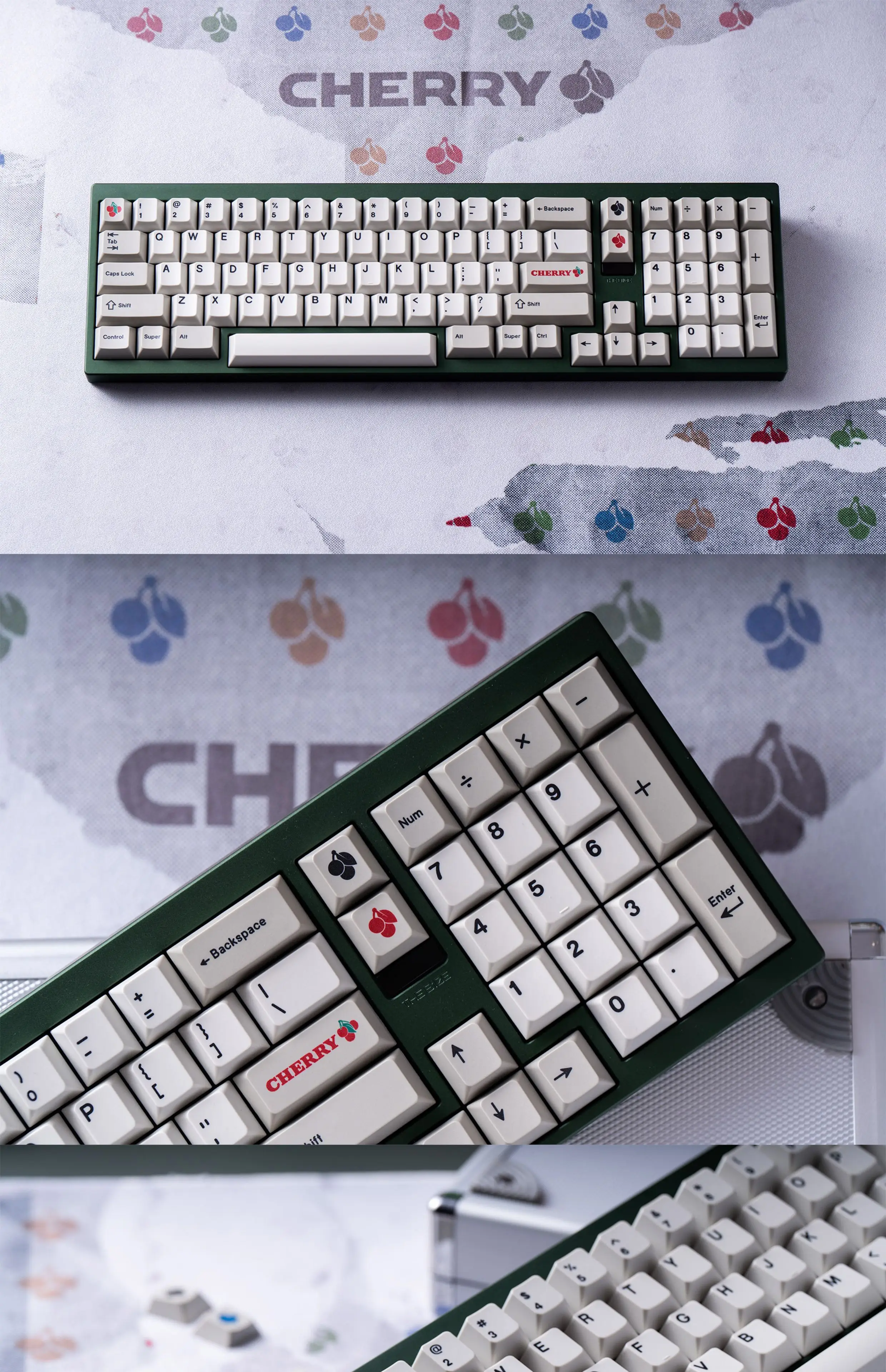 Vintage Original Height Keycaps magnetic axis Keycaps PBT Keycaps