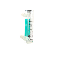 Oxygen Air Flow Meter 0-5L/min Made of Plexiglass Smart Long Life Accurate