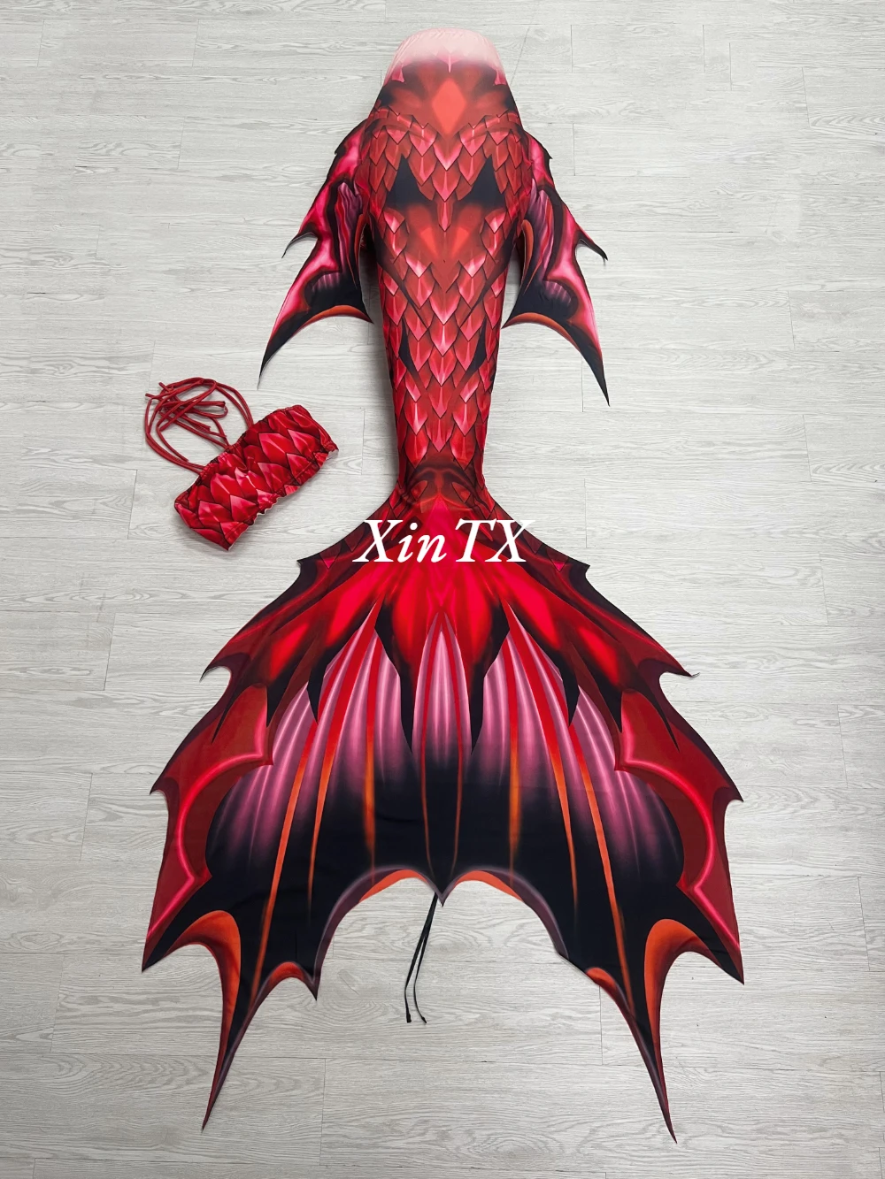 NEW Arrival Big Mermaid Tail!Adult Women Aquarium Diving Show Beach Costume For Photo Shooting Girls Sexy Mermaid Dress